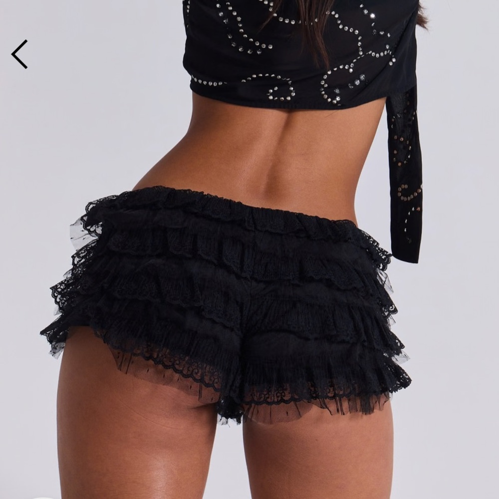 Jaded London Rhea Lace bloomer shorts